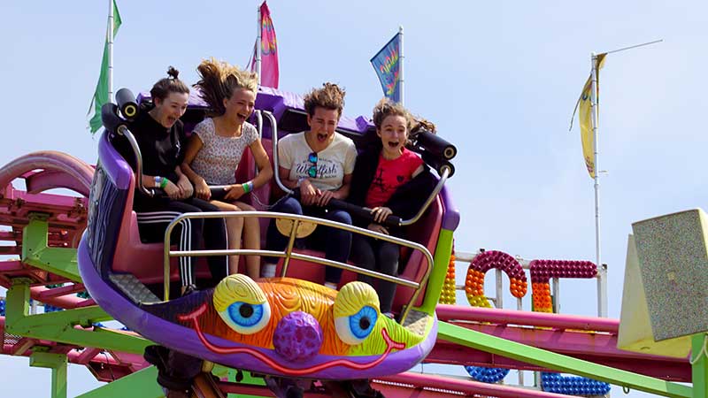 Brean Sands Leisure Park  Over 30 rides and attractions